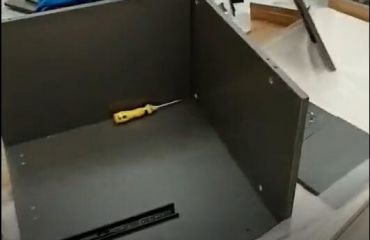 办公大班台安装视频